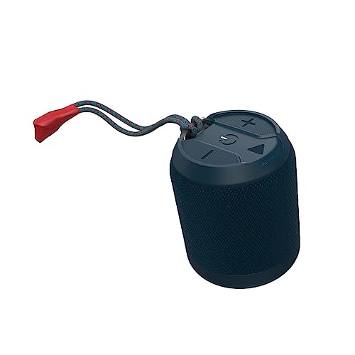 Braven BRV-Mini - Waterproof Speaker - Rugged Portable Wireless Speaker - 12 Hours of Playtime - Blue