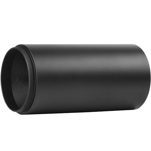LEBO Optics 44mm Light Rifle Scope Sunshade, Low-Reflective Surface Treatment, 6061 Aluminum Alloy, 3 Inches Long
