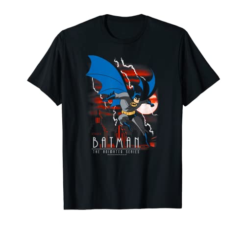 Batman: Animated Series Lightning Strikes T-Shirt
