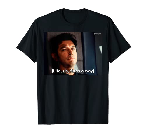 Jurassic Park Life Finds A Way Goldblum Jeff Stare T-Shirt T-Shirt