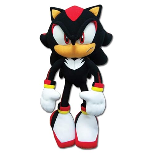 Sonic The Hedgehog New_8967 Great Eastern GE-8967 - Shadow Plush, 12', Multicolor