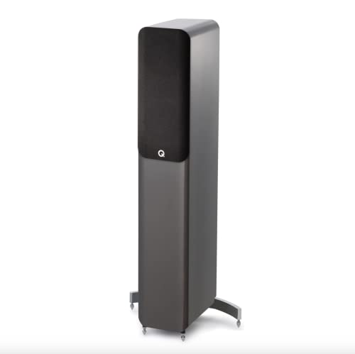 Q Acoustics Q Concept 50 Passive Floorstanding Speaker Gloss Silver (Price displayed is for 1 Unit, for Complete Pair Please Order 2 Units) Home Theater Audio Surround Sound
