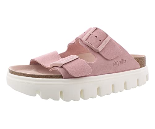 Birkenstock Womens Limited Papillio Arizona Chunky Sandal, Adult, Soft Pink, 39 N EU
