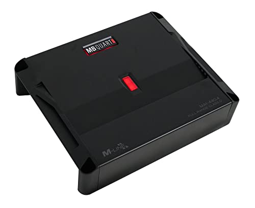 MB QUART MA1-440.4 440 Watt 4-Channel Car Audio Amplifier Amp