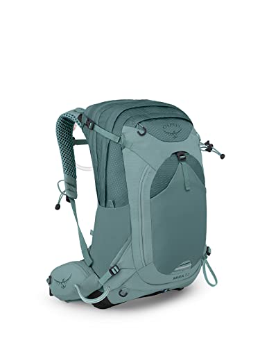Osprey Mira 22L Women's Hiking Backpack with Hydraulics Reservoir, Succulent Green
