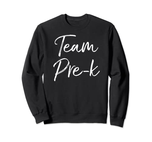 Cute Matching Preschool Teachers Gifts for Women Team Pre-K Sweatshirt