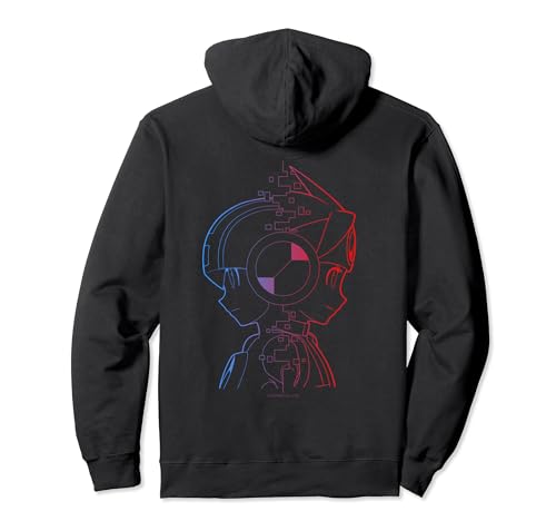 MEGA MAN BATTLE NETWORK MegaMan & Lan Pullover Hoodie