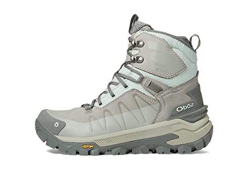 Oboz Women's Bangtail Mid Insulated B-DRY Waterproof, Winter Quartz, 11