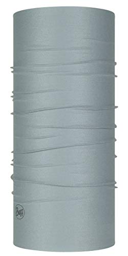 BUFF CoolNet UV Neck Gaiter, Balaclava, Bandana, Face Mask For Adult with UPF 50 Sun Protection, One Size, Galactic Grey