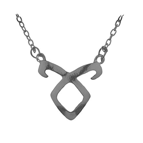 Ivy & Clover Angelic Rune Clary Fray Shadowhunter Inspired Jewelry (Rune of Power Pendant)