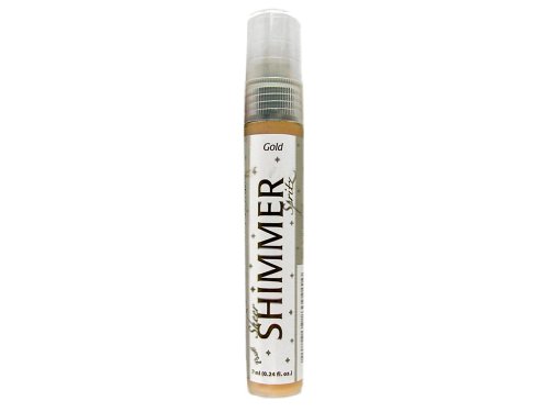 Imagine, Pssst Sheer Shimmer, 7 mL Ultra Fine Spray, Gold
