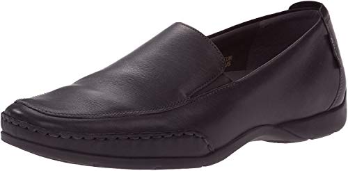Mephisto mens Edlef Slip On Loafer, Black Smooth, 10.5 US