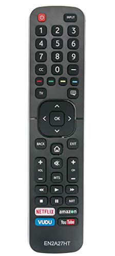 ALLIMITY EN2A27HT Replaced Remote Control Fit for HISENSE 4K Smart LED HDTV 39H5D 40H5D 43H5D 43H620D 43H6D 43H7D 43H8C 49H6E 50H5D 50H620D 50H6D 50H7050D 50H7D 55H6D 55H7D 55H8C 60H8C 65H6D