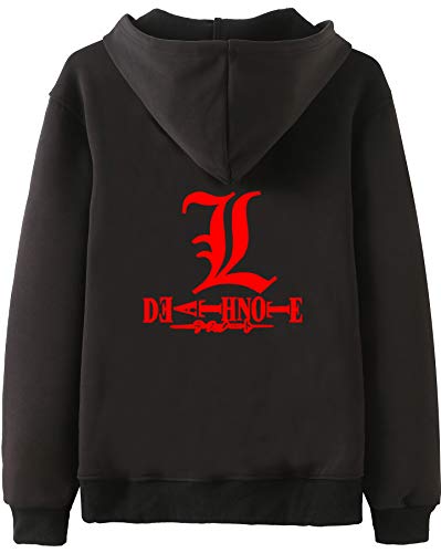 HonRmon Death Note Cosplay Costume Mikami Teru Jacket Coat Hoodie (2XL, 02)