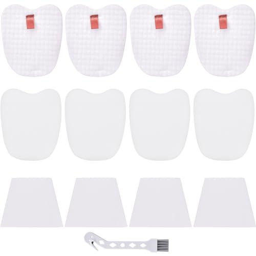 Leadaybetter 8 Pre-Filters (4 Foam+4 Felt) and 4 Post-Filters for Shark Rocket Zero-M Ultra-Light Corded Stick HV345 ZS350 ZS350C ZS351 ZS351C ZS352 Vacuums, Replaces to Part # XPMFK320 & 1084FTV320