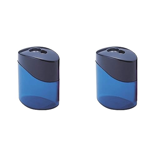STAEDTLER(R 2-Hole Metal Pencil Sharpener (assorted) (Pack of 2)
