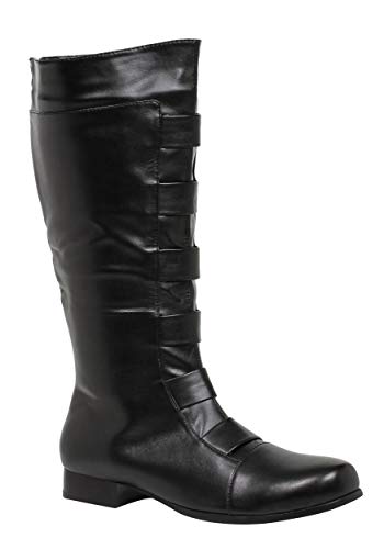 Ellie Shoes Men's Knee High Boot, Black, Large