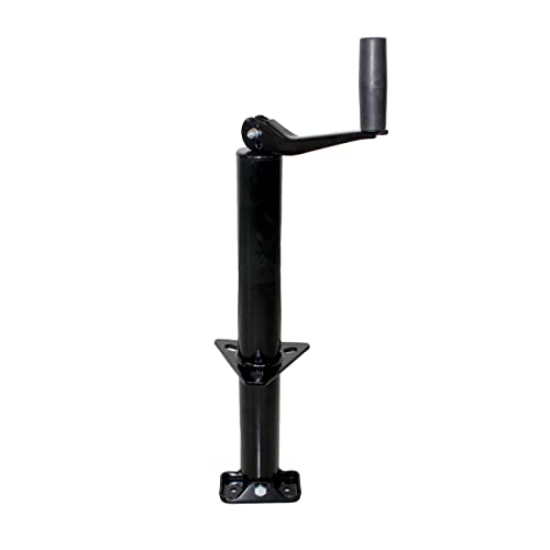 MaxxHaul 70159 15' Lift A-Frame Mount Trailer Jack with Top Wind - 2000 lbs. Capacity