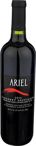Ariel Dealcoholized Cabernet Sauvignon, 750 ML