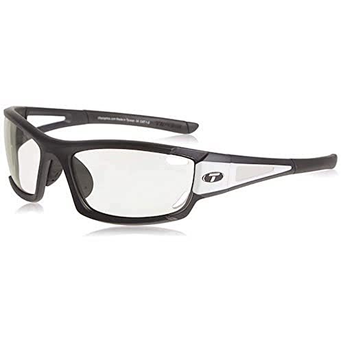 Tifosi unisex adult Dolomite 2.0 Sunglasses, Black & White, 141 mm US
