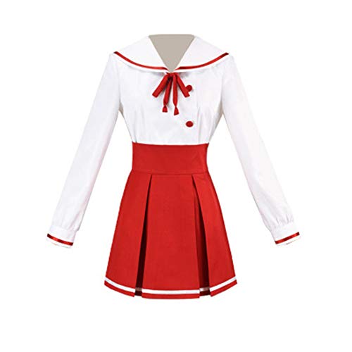 Tokisaki Kurumi Rent A Girlfriend Costume Sakurasawa Sumi School Uniform Cosplay Kanojo Okarishimasu Girl Student Skirt Suit women JK Uniform (S, Sakurasawa Sumi)