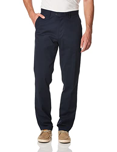 Nautica mens Beacon casual pants, True Navy, 30W x 32L US