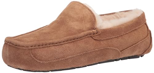 UGG Men's Ascot Slipper, Chestnut, 11