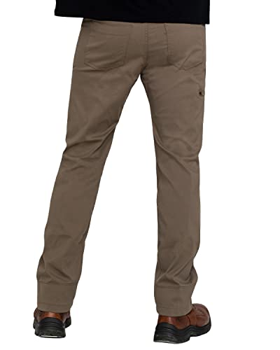 ATG by Wrangler Men's Synthetic Utility Pant, morel, 36W x 34L