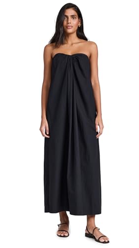 Mara Hoffman Women's Alice Fair Trade Dress, Black, L