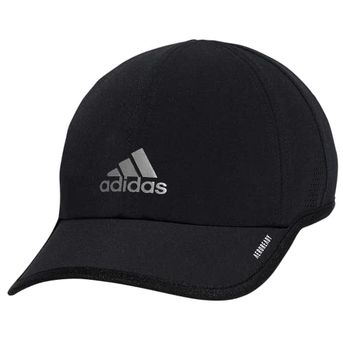 adidas Men's Superlite 2 Cap, Black/Silver Reflective, One Size