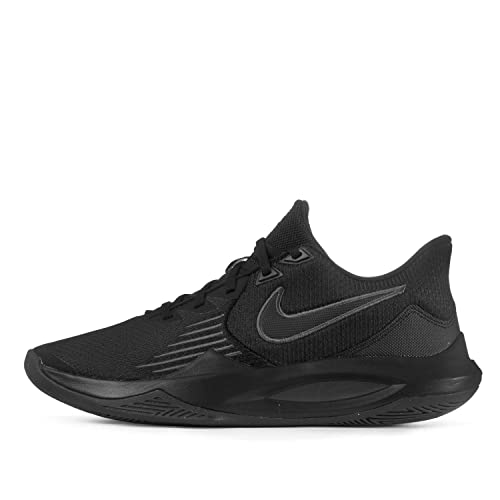 Nike Precision 5 Mens Basketball Shoes Black Anthracite CW3403-006 (Numeric_11_Point_5)