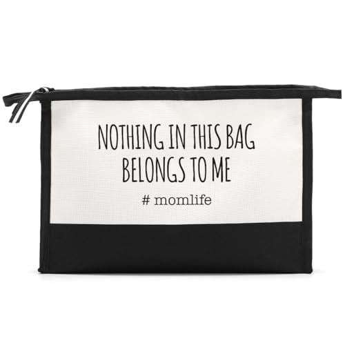 HODREU Gifts for Mom Makeup Bag New Mom Gift Mom Birthday Gifts for Women Female Mommy Mama Stepmom Mother in Law Mama First Time Mom Gift Christmas Cosmetic Bag