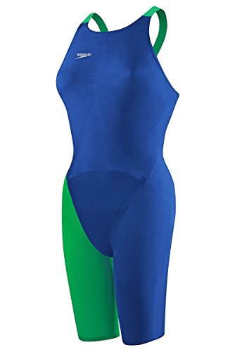 Speedo Women's LZR Elite 2 Closed Back Kneeskin Blue 26 8L