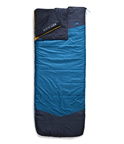The North Face Dolomite One Bag - 3 Layers of Insulated Warmth, 15F / -9C Sleeping Bag 3, Hyper Blue/Radiant Yellow, Regular-Right Hand