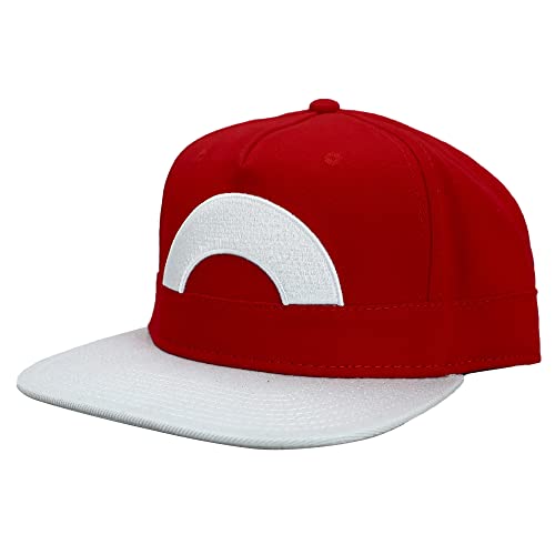 Pokemon Ash Character Cosplay Adult Snapback Hat