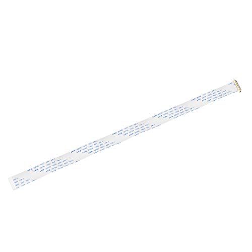 uxcell Flexible Flat Cable, 30 Pins 0.5mm Pitch 400mm FPC FFC Flexible Ribbon Cable for LCD TV DVD Player Laptop (B Type)