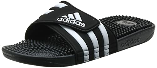 adidas Performance adissage Sandal, black/white/black, 6 M US