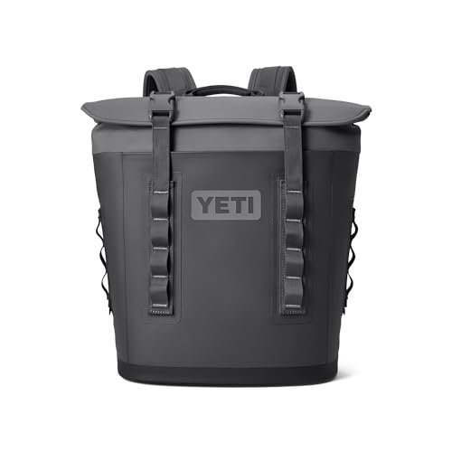YETI Hopper M12 Backpack Soft Sided Cooler with MagShield Access, Charcoal