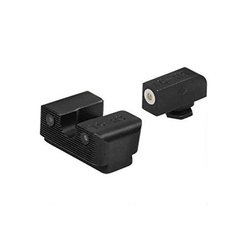 TRUGLO Tritium Pro Glock Low Set Night Sight, Black (TG231G1W)