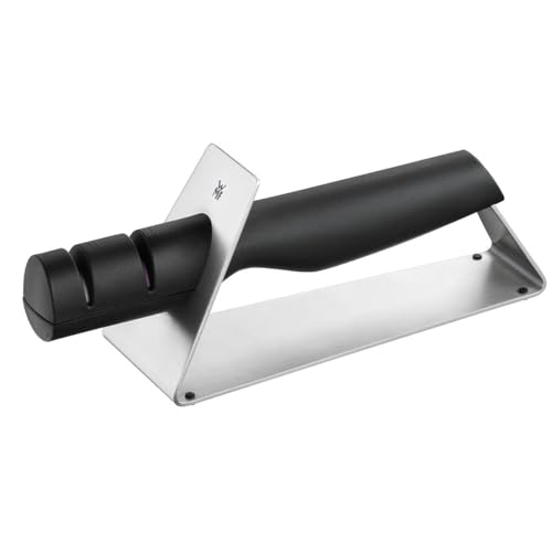 WMF Knife Sharpener Gourmet Ceramic Discs 2 Steps Forward and Regrinding Safe Handling