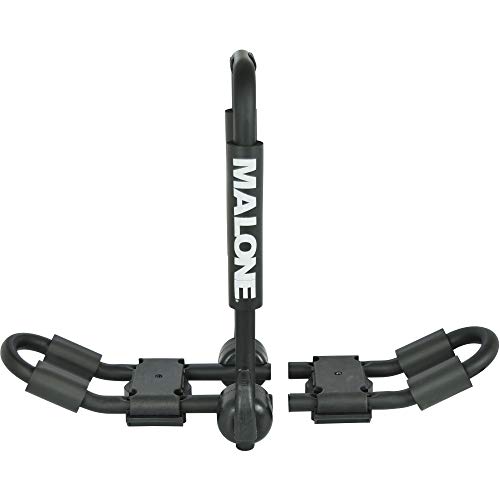 Malone Foldaway-5 Multi-Rack Folding 1 or 2 Kayak, SUP, Canoe Carrier, Black (MPG125)