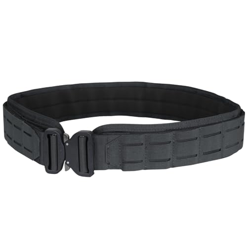 Condor LCS Cobra Gun Belt (Black, Medium/Large: 40.5'-44.5' Long, Waist 34'-36')