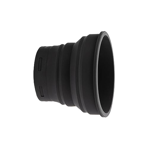 KUVRD - Universal Lens Hood (S|54) - Fits 99% of Lenses, Element Proof, Lifetime Coverage, Fits 54mm-76mm, Single Lens Hood - (S)