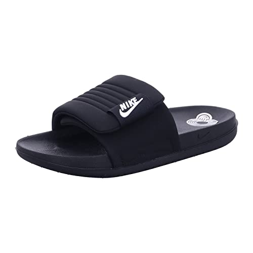 Nike MENS OFFCOURT ADJUST SLIDE, BLACK/WHITE-BLACK, 9 UK (9.5 US)