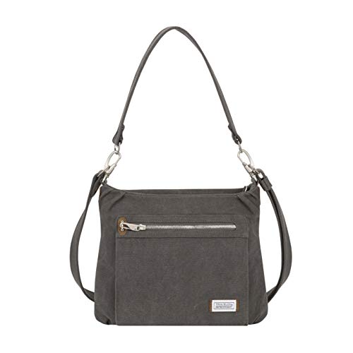Travelon Anti-Theft Heritage Hobo Bag, Pewter