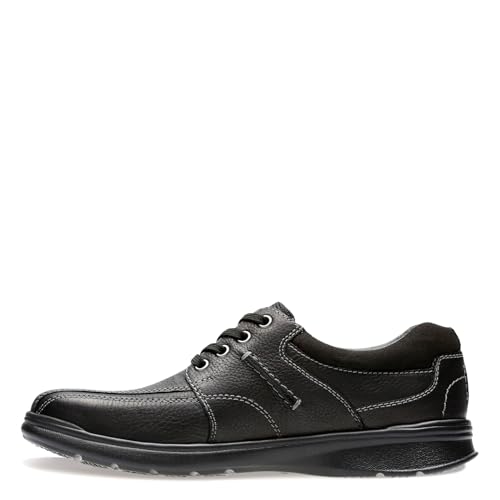 Clarks Collection Men's Cotrell Walk Oxford, Black Oily 10.5 M US