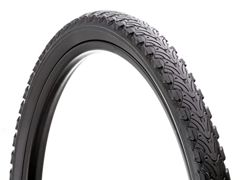 Schwinn Replacement Bike Tire, Hybrid, Combination Tread, 26 x 2.0-Inch , Black