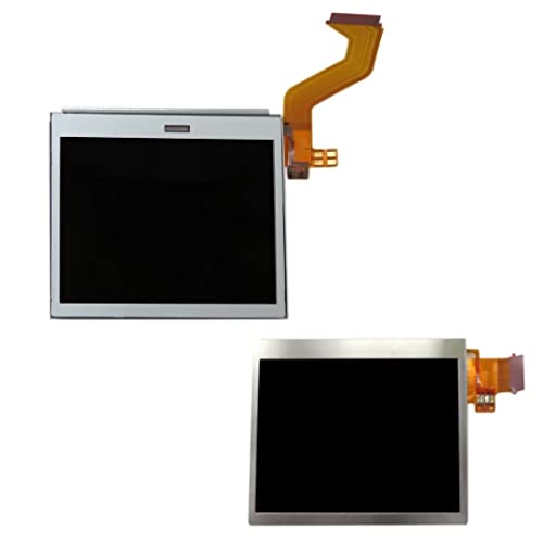 Top Bottom Lower LCD Screen Display Replacement Compatible with Nintendo DS Lite DSL NDSL
