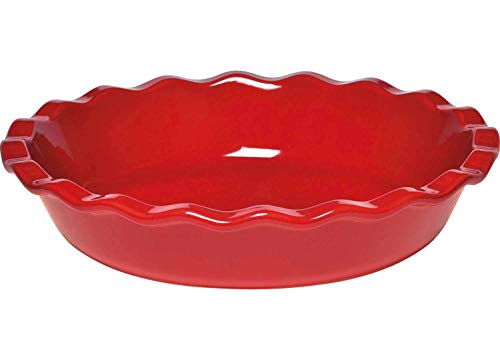 Emile Henry Le Grande 12' Pie Dish | Burgundy