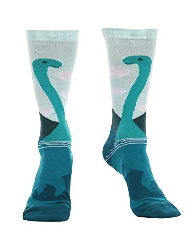 elope Loch Ness Monster Crew Socks for Adults and Teens Standard